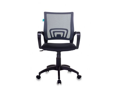 Кресло Бюрократ CH-695 N/DG/TW-11 спинка сетка серый TW-04 сиденье черный TW-11