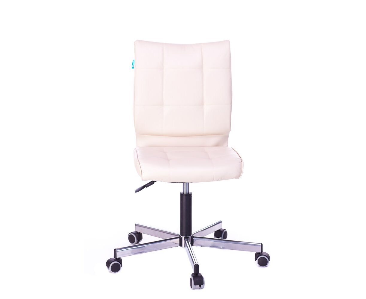 Кресло Бюрократ CH-330 M/BEIGE без подлокотников бежевый сиденье бежевый искусственная кожа крестовина металл