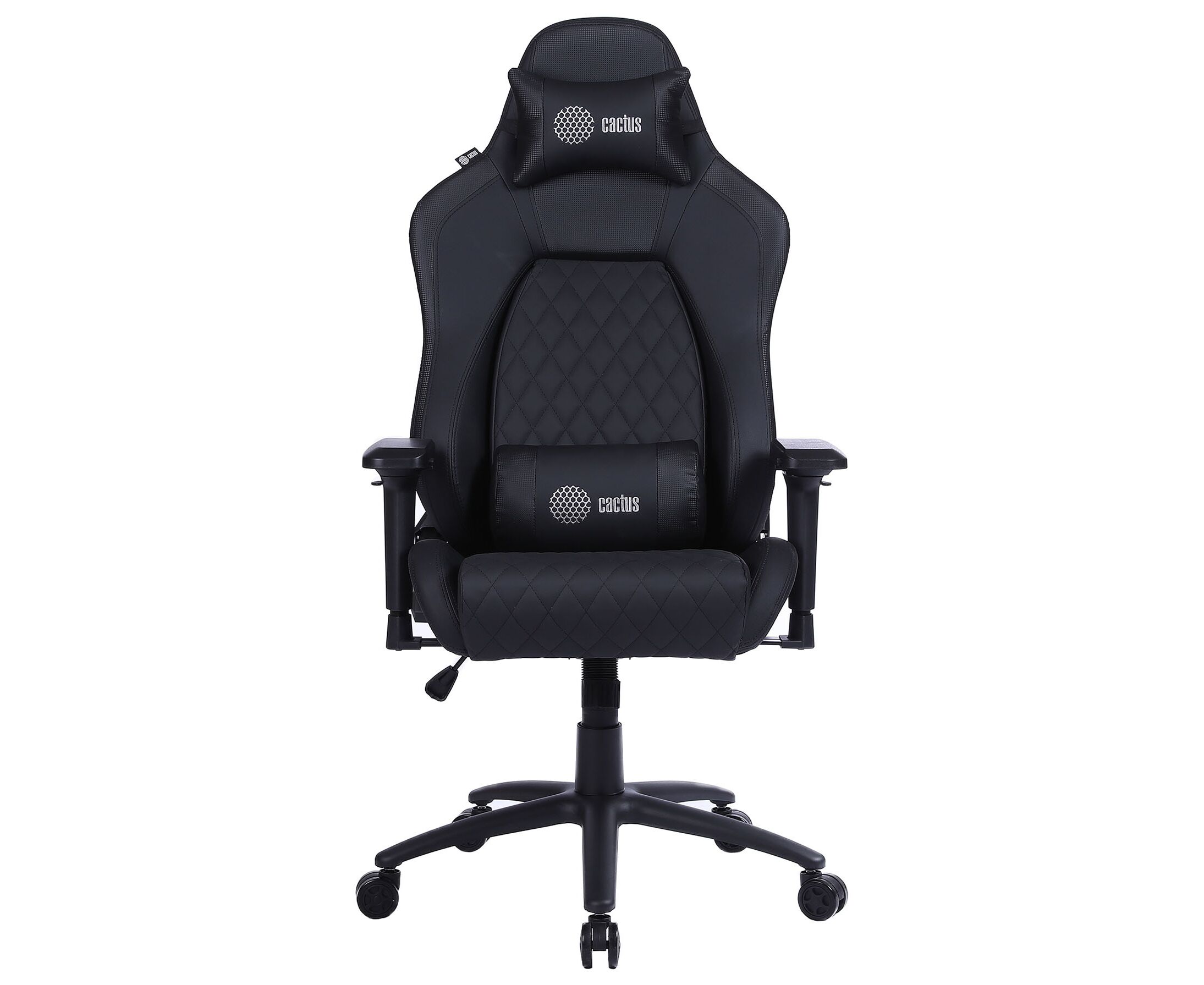 Кресло Cactus (CS-CHR-130-M) эко.кожа черный