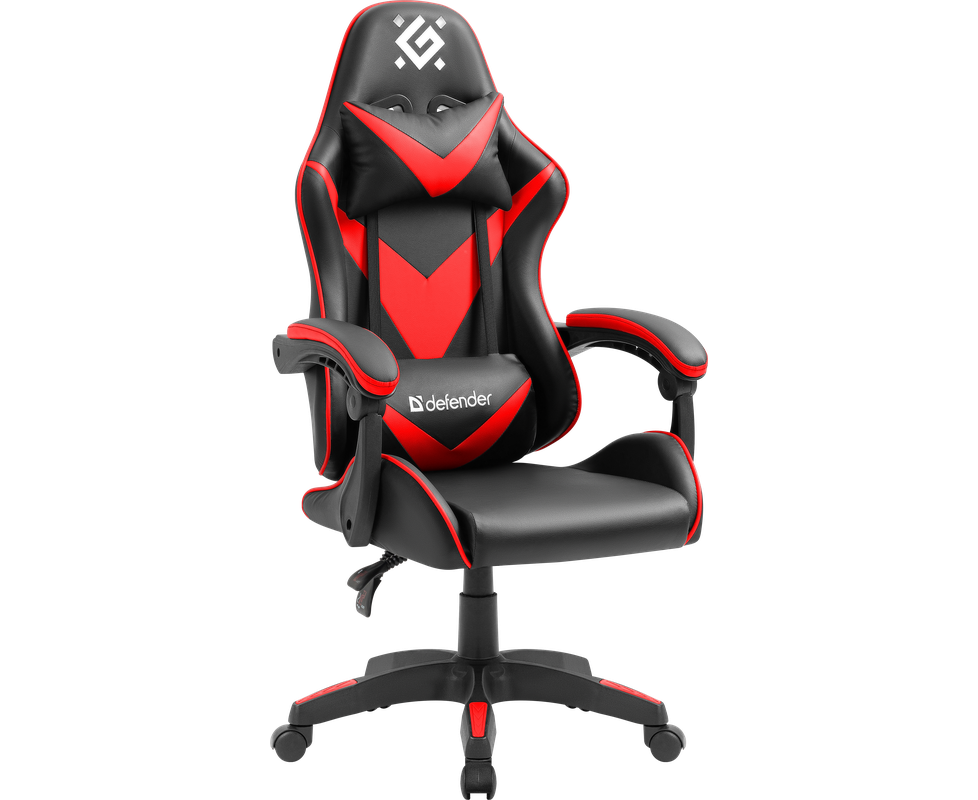 Кресло DEFENDER X Com (64337) игровое Black/Red PU