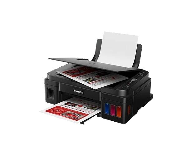 Canon G3410 МФУ,СНПЧ, принтер/сканер/копир, A4, печать термическая струйная цветная, 4-цветная, 8.8 изобр./мин ч/б, 5 изобр./мин цветн., 4800x1200 dpi