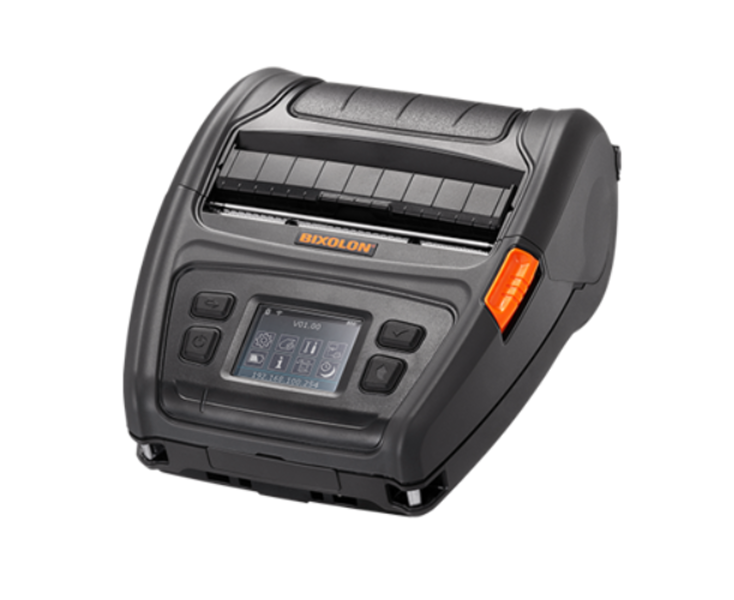 Принтер этикеток мобильный Bixolon XM7-40 (XM7-40 W Da K) 4" DT Mobile Printer, 203 dpi, Serial, USB, WLAN