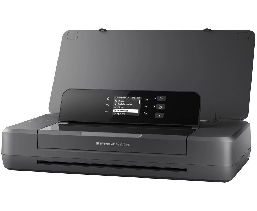 Принтер струйный HP Office Jet 200 (CZ993 A#BHC) A4 Wi Fi черный