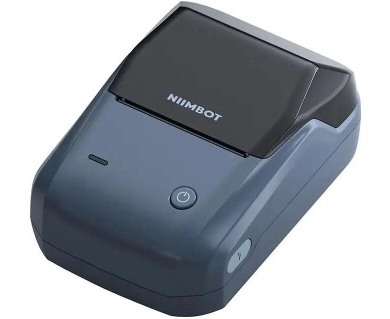 Термопринтер Niimbot B1 Space Blue (1746799) 203dpi 50мм/с/USB/BT для печ.этик. голубой