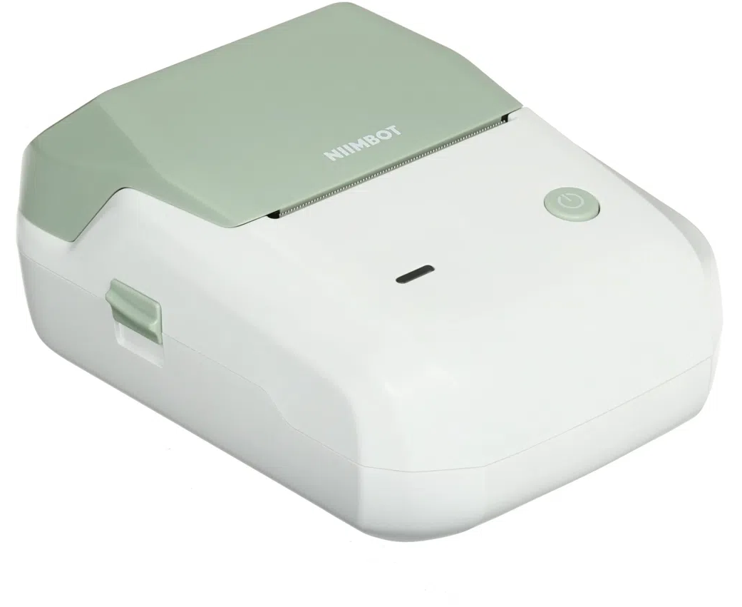 Термопринтер Niimbot B1 (1746798) 203dpi 50мм/с/USB/BT для печ.этик. зеленый